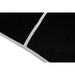 Streetwize Standard Universal Mat Set - Velour - Black/Silver Binding - 4 Piece Streetwize  - Dynamic Drive