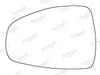 Summit Stick-On Standard Mirror Glass fits Audi A1 10 on LHS Summit - Dynamic Drive