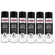 6x Simoniz Large Gloss White Acrylic Aerosol Auto Car Spray Paint 500ml SIMP18D Simoniz - Dynamic Drive