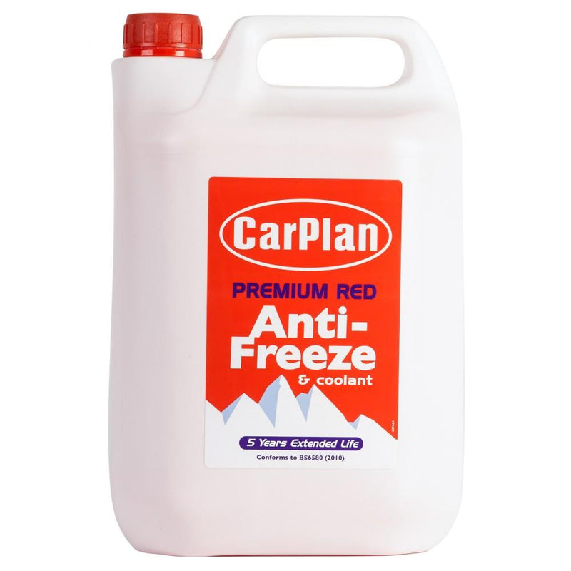 CarPlan FSA005 5 Star Red Antifreeze 5Lt CarPlan - Dynamic Drive