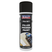 Sealey Filler Primer Paint 500ml SCS061S Sealey - Dynamic Drive