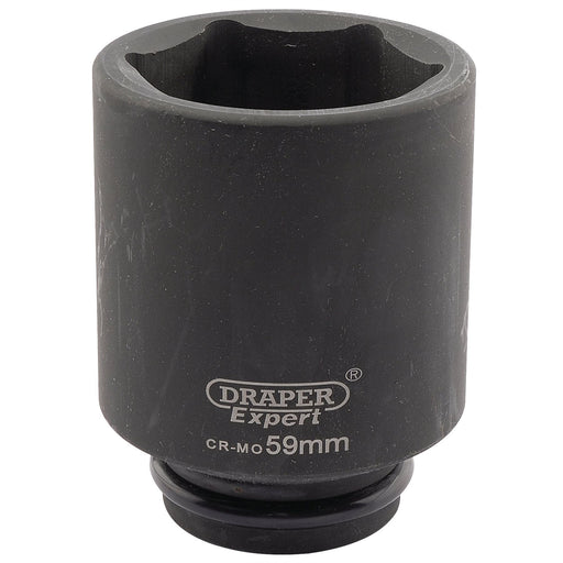 Draper Expert HI-TORQ 6 Point Deep Impact Socket, 3/4" Sq. Dr., 59mm Draper - Dynamic Drive