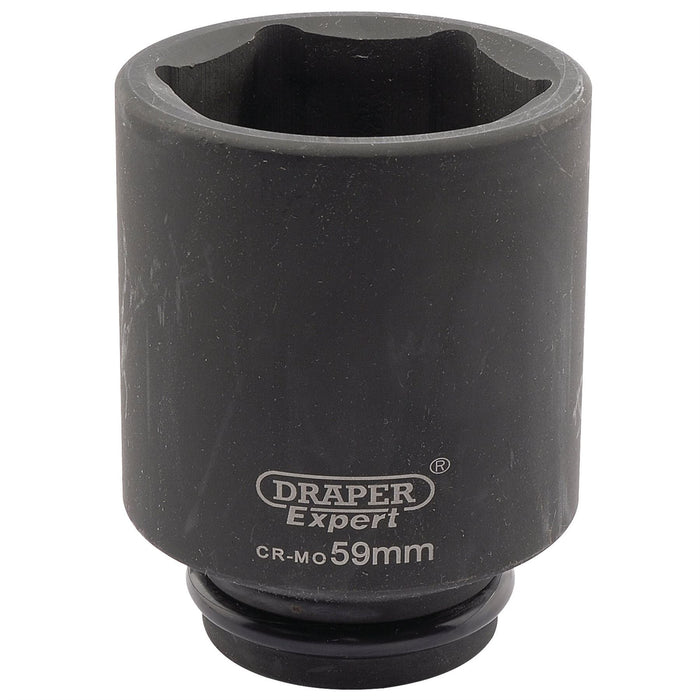 Draper Expert HI-TORQ 6 Point Deep Impact Socket, 3/4" Sq. Dr., 59mm Draper - Dynamic Drive