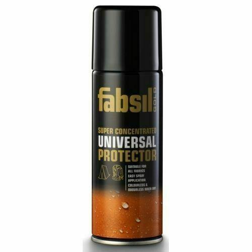 2 x Extra Strength Fabsil Gold Clothing Tent Spray Fabric Waterproofing 200ml Fabsil  - Dynamic Drive