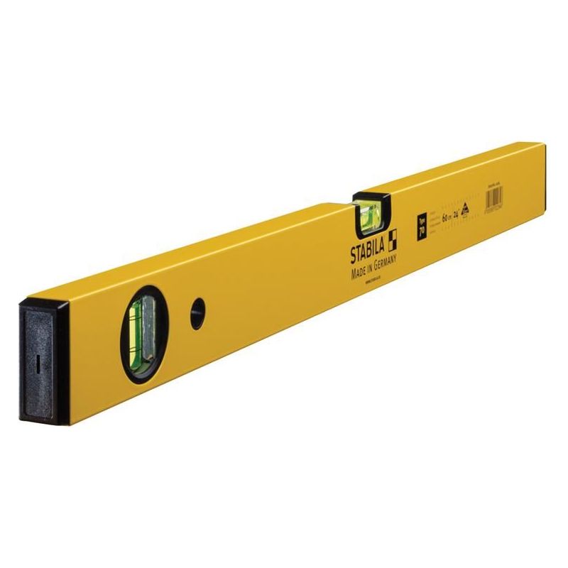 Stabila 70-60 Single Plumb Spirit Level 2 Vial 60cm Stabila - Dynamic Drive