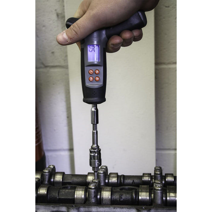 Sealey Premier Digital Torque Screwdriver 1/4" Hex 0-20Nm T-Handle 170mm Sealey  - Dynamic Drive