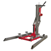 Sealey Single Post Hydraulic Motorcycle Lift 450kg Capacity MCL500 Sealey - Dynamic Drive