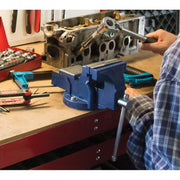 Silverline Engineers Workshop Vice 100mm (4") Jaw Capacity 100mm  / 5kg 938601 Silverline  - Dynamic Drive