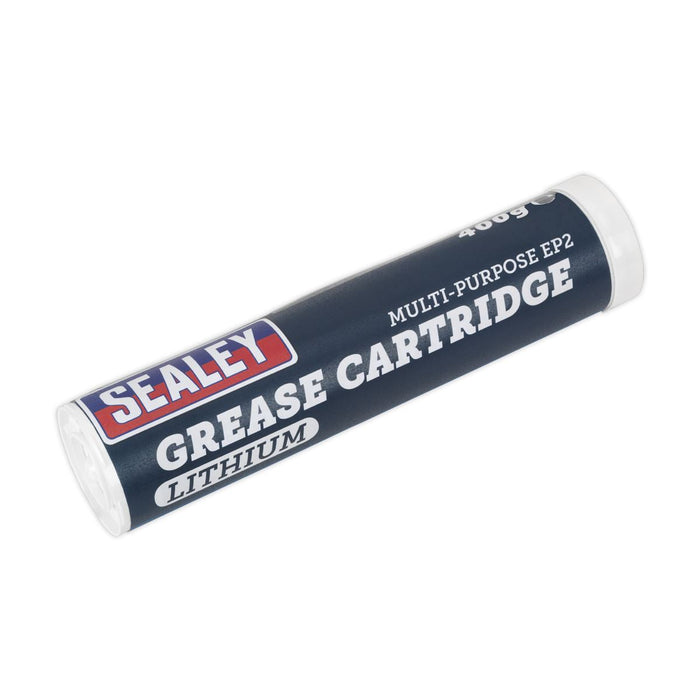 Sealey Grease Cartridge EP2 Lithium 400g SGC1 Sealey - Dynamic Drive