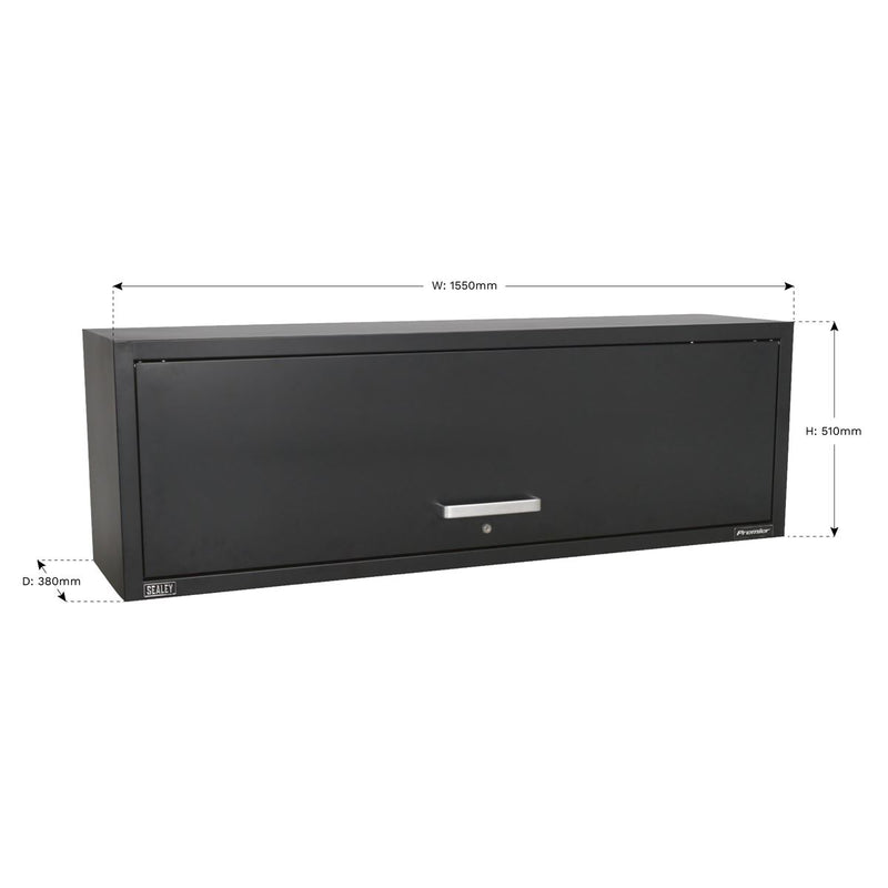 Sealey Modular Wall Cabinet 1550mm Heavy-Duty APMS14 Sealey - Dynamic Drive