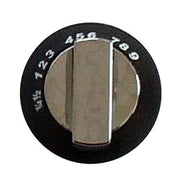 Thetford SPCC0595.SA oven control knob with Black and Satin finish, suitable for Thetford - Dynamic Drive