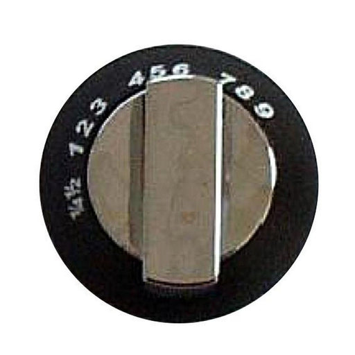 Thetford SPCC0595.SA oven control knob with Black and Satin finish, suitable for Thetford - Dynamic Drive