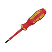 Draper XP1000 VDE Cross Slot Screwdriver, No.1 x 80mm 64429 Draper - Dynamic Drive