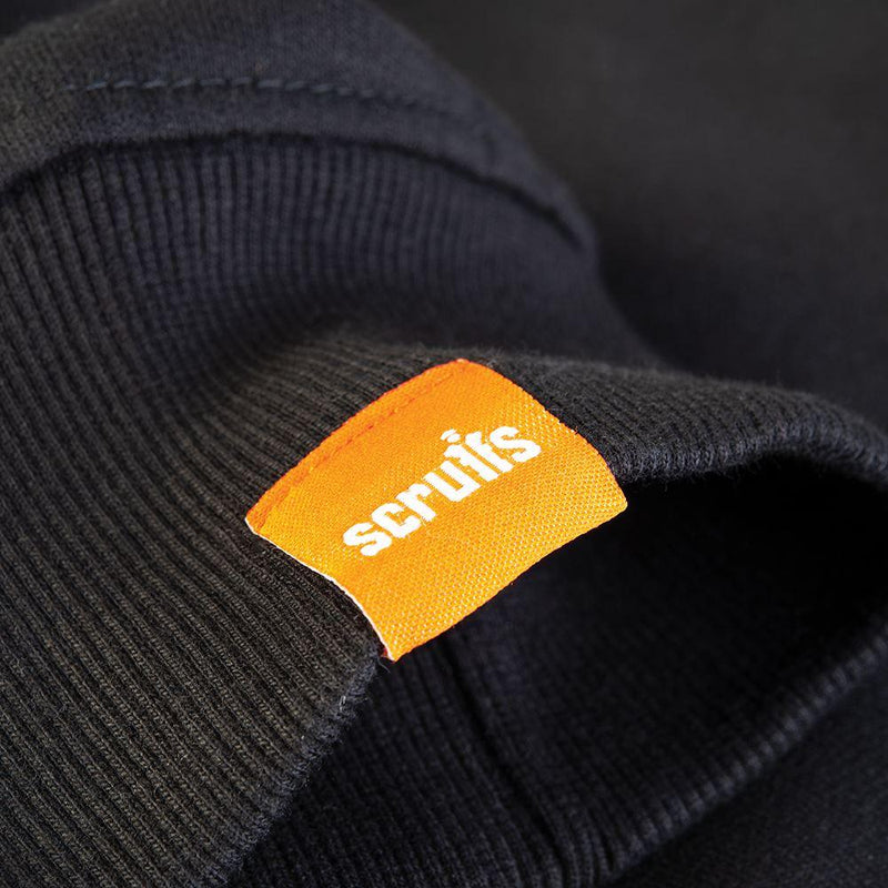 Scruffs Eco Worker Sweatshirt Black XL Scruffs - Dynamic Drive