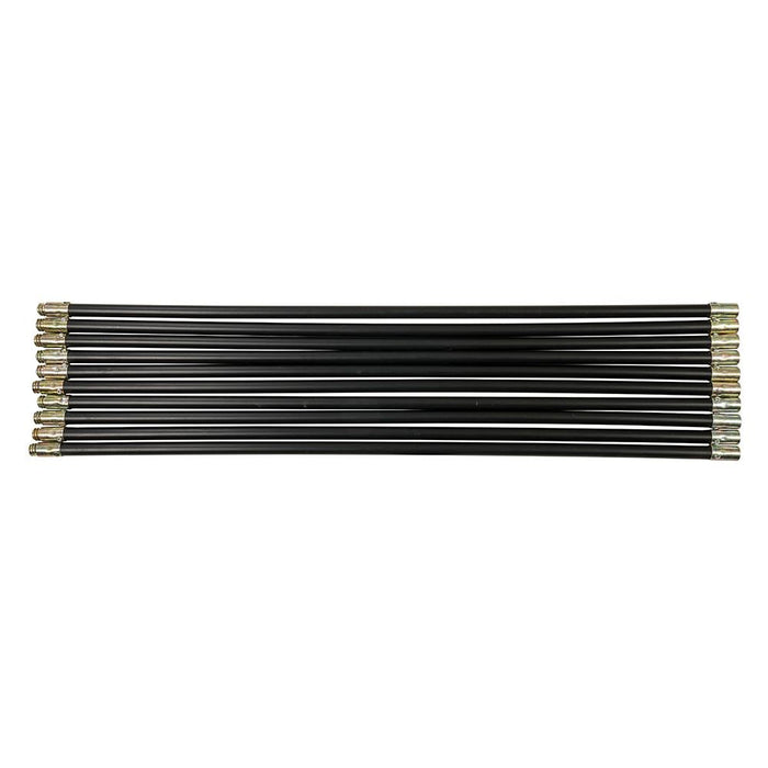 Silverline Drain Rod Set 12pce 12pce Silverline - Dynamic Drive