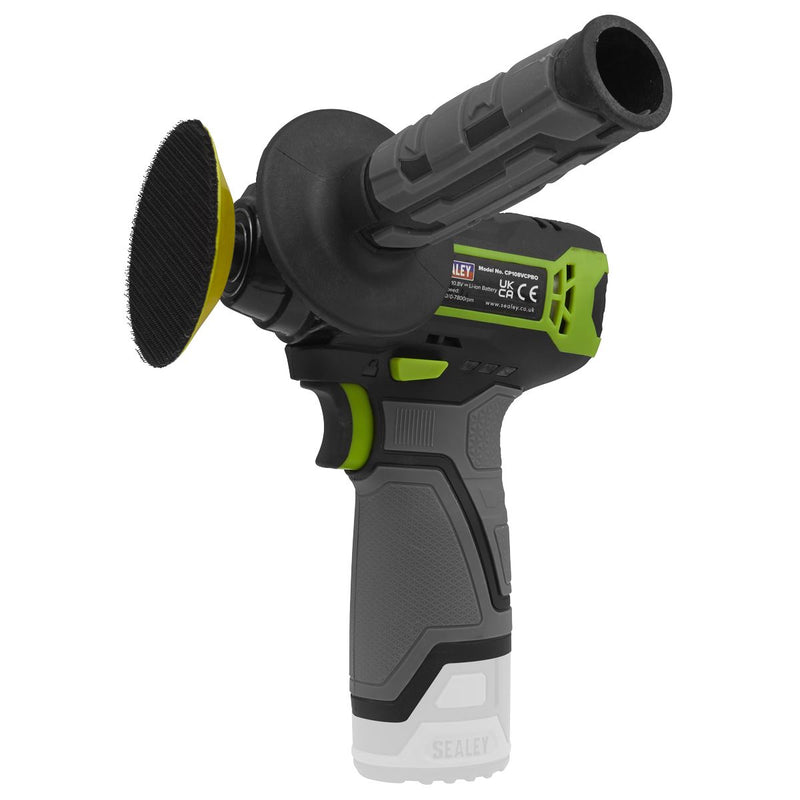 Sealey Cordless Polisher75mm 10.8V SV10.8 Series Body Only CP108VCPBO Sealey - Dynamic Drive