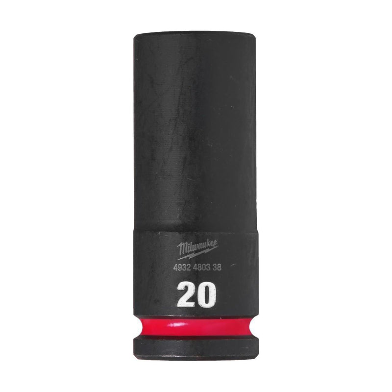 Milwaukee Hex Socket Shw 1/2 Deep 20Mm-1Pc 4932480338 Milwaukee - Dynamic Drive