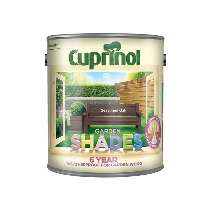 Cuprinol Garden Shades Seasoned Oak 2.5 litre Cuprinol - Dynamic Drive