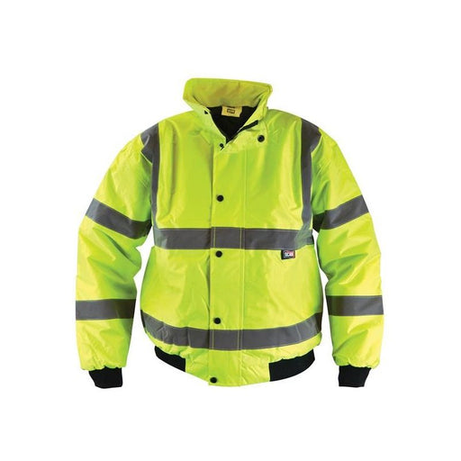Scan Hi-Vis Bomber Jacket Yellow - XXL (52in) Scan - Dynamic Drive