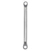 Sealey Premier 8pc Cold Stamped Offset Double End Ring Spanner Set Metric 6-22mm Sealey  - Dynamic Drive