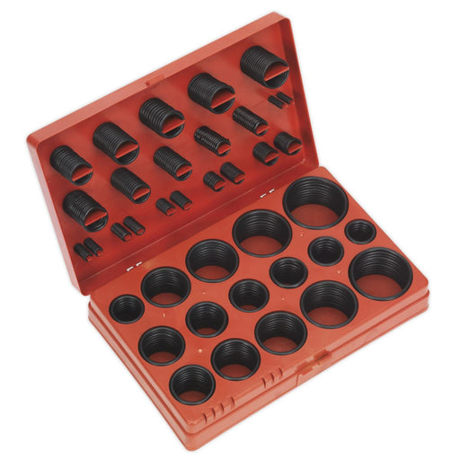 Sealey Rubber O-Ring Assortment 419pc Metric BOR419 Sealey - Dynamic Drive
