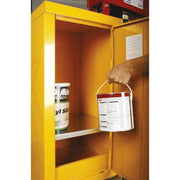 Sealey Hazardous Substance Cabinet 460 x 460 x 900mm FSC04 Sealey - Dynamic Drive