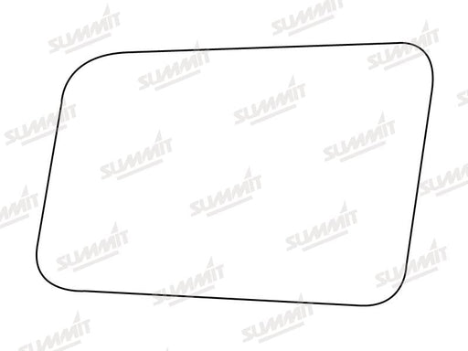 Summit Stick-On Anti Dazzle Mirror Glass fits Vauxhall Astra LHS Summit - Dynamic Drive