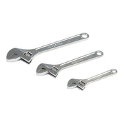 Silverline Adjustable Wrench Set 3pce 150, 200 & 250mm Silverline - Dynamic Drive