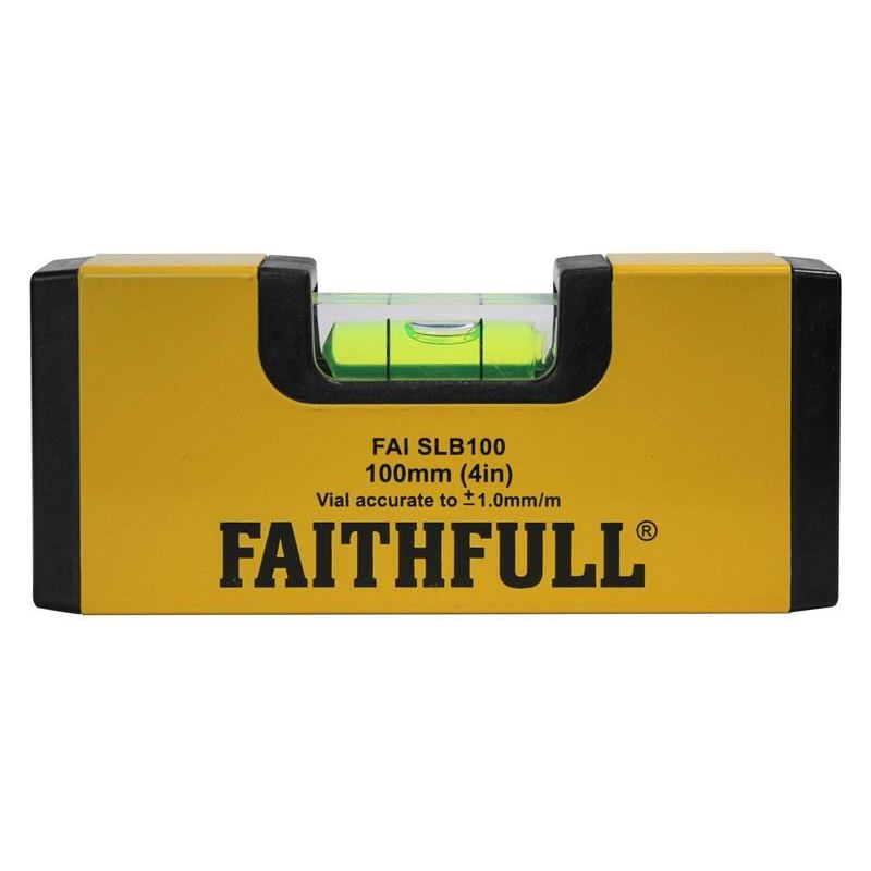 Faithfull Magnetic Mini Level 100mm Faithfull - Dynamic Drive