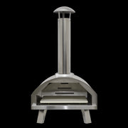 Dellonda Portable Wood-Fired Pizza Oven and Smoking Oven Stainless Steel Dellonda  - Dynamic Drive