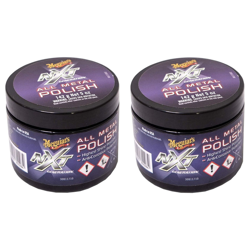 2x Meguiar's G13005EU NXT Generation All Metal Polish 142g Meguiar's  - Dynamic Drive
