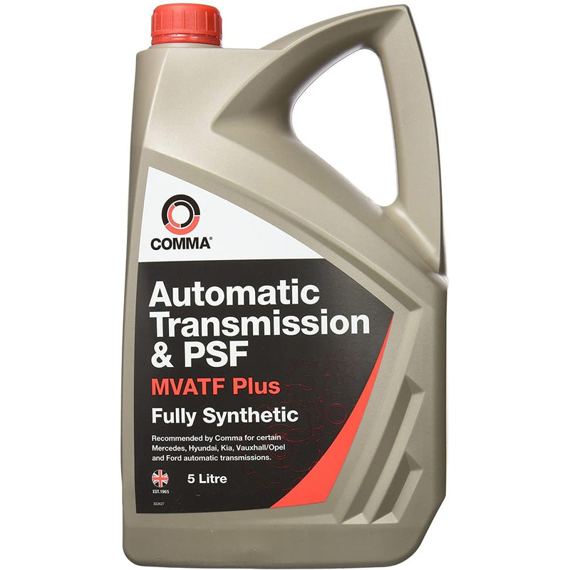 Comma Fully Synthetic Automatic Transmission & Power Steering Fluid Oil MVATF5L Comma  - Dynamic Drive