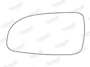 Summit Stick-On Standard Mirror Glass fits Vauxhall Astra 04 on LHS Summit - Dynamic Drive