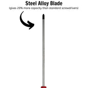 Teng Tools PZ Screwdriver PZ2 x 200mm M Teng Tools - Dynamic Drive