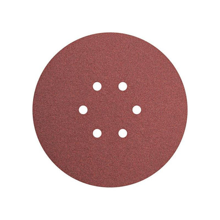 Faithfull Hook & Loop Sanding Disc DID2 Holed 150mm Coarse (Pack 5) Faithfull - Dynamic Drive
