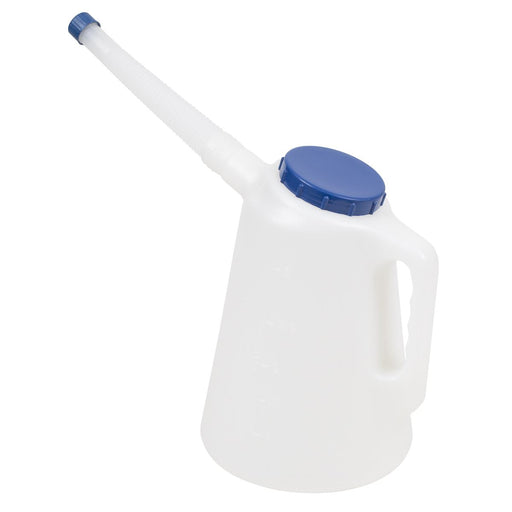 Sealey Oil Container with Flexible Spout 3L - Blue Lid JDL3B Sealey - Dynamic Drive
