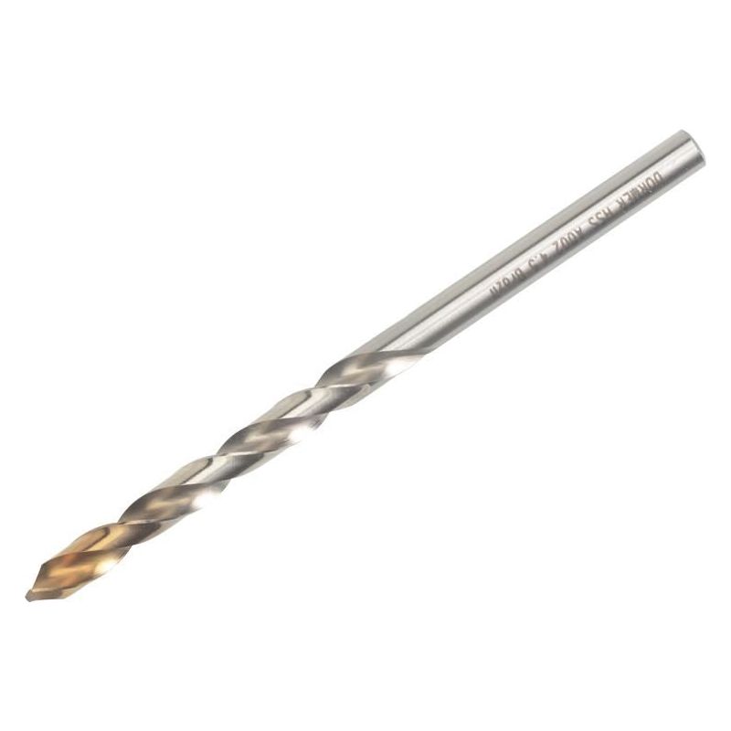 Dormer A002 HSS-TiN Coated Jobber Drill 4.50mm OL:80mm WL:47mm Dormer - Dynamic Drive