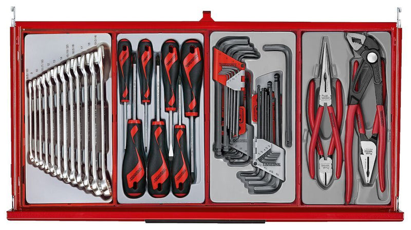 Teng Tools 26" PRO35™ tool chest tool kit 137 pieces red Town Tools - Dynamic Drive