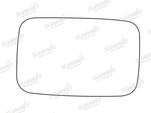 Summit Stick-On Anti Dazzle Mirror Glass fits BMW 3 5 Series LHS RHS Summit - Dynamic Drive