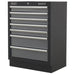Sealey Modular 7 Drawer Cabinet 680mm APMS62 Sealey - Dynamic Drive
