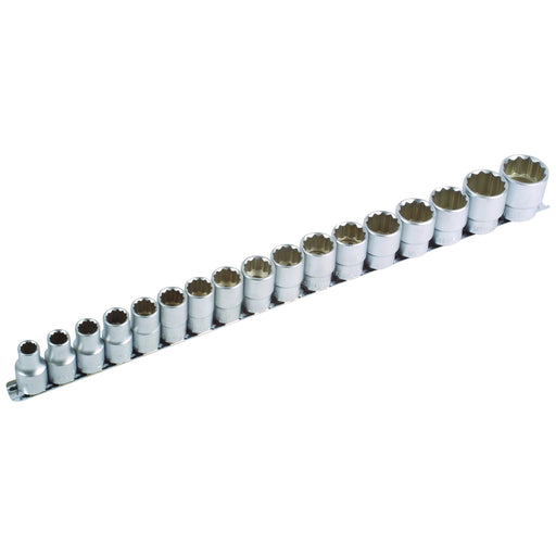 Laser Socket Set 1/2"D 17pc 3502 Laser - Dynamic Drive