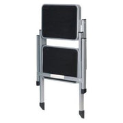 Folding Double Step Steel 04368 UK Camping And Leisure - Dynamic Drive