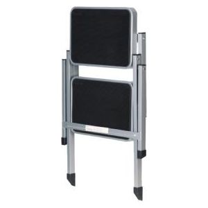 Folding Double Step Steel 04368 UK Camping And Leisure - Dynamic Drive