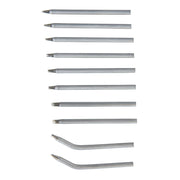 Silverline Soldering Iron Tips Set 10pce 40W 675071 Silverline  - Dynamic Drive