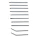 Silverline Soldering Iron Tips Set 10pce 40W 675071 Silverline  - Dynamic Drive