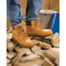 Draper Nubuck Style Safety Boots, Size 10, S1 P SRC 85969 Draper - Dynamic Drive