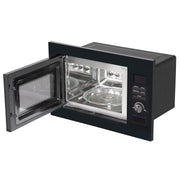 Baridi Integrated Microwave Oven with Grill 25L Capacity 900W - Black Baridi - Dynamic Drive