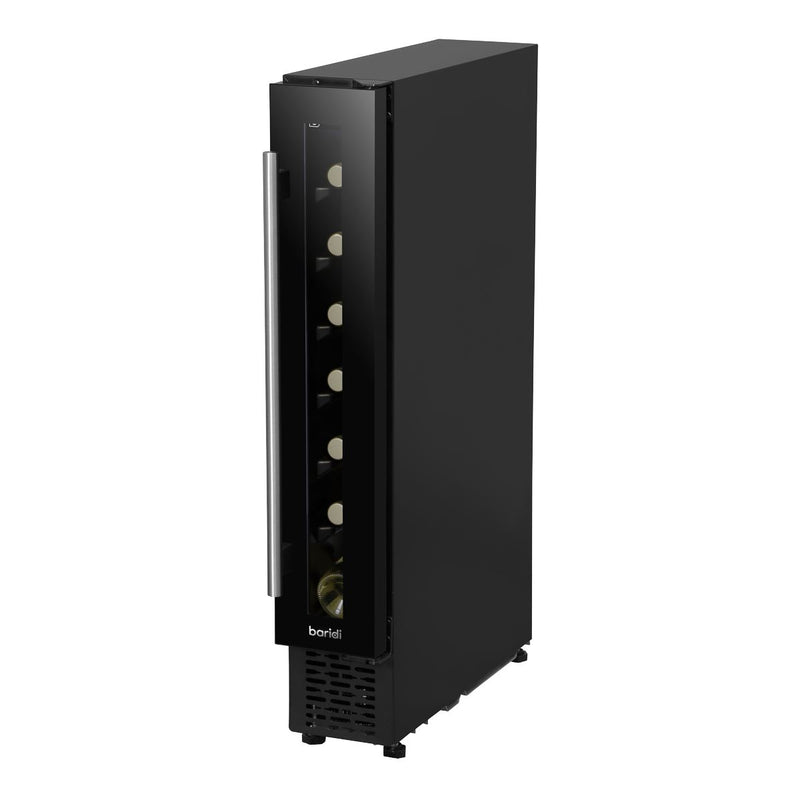 Baridi Extra-Slim 7 Bottle Wine Fridge & Cooler 15cm - Black DH76 Baridi - Dynamic Drive