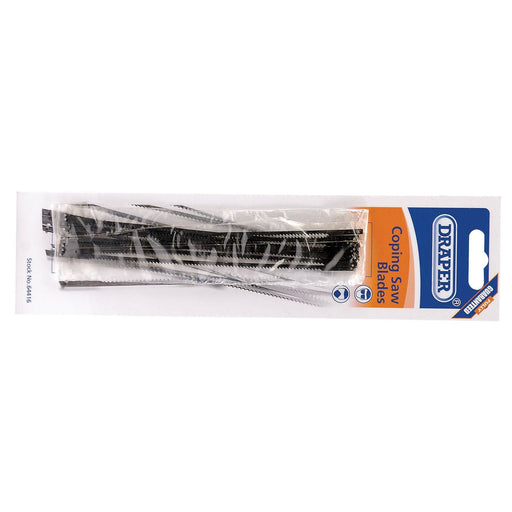 Draper Coping Saw Blades for 64408 and 18052 Coping Saws, 15tpi (Pack of 10) Draper - Dynamic Drive