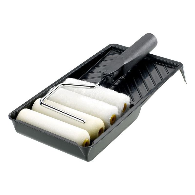 Stanley® Hand Tools Roller Kit with 4 Sleeves 100mm (4in) STANLEY® Hand Tools - Dynamic Drive